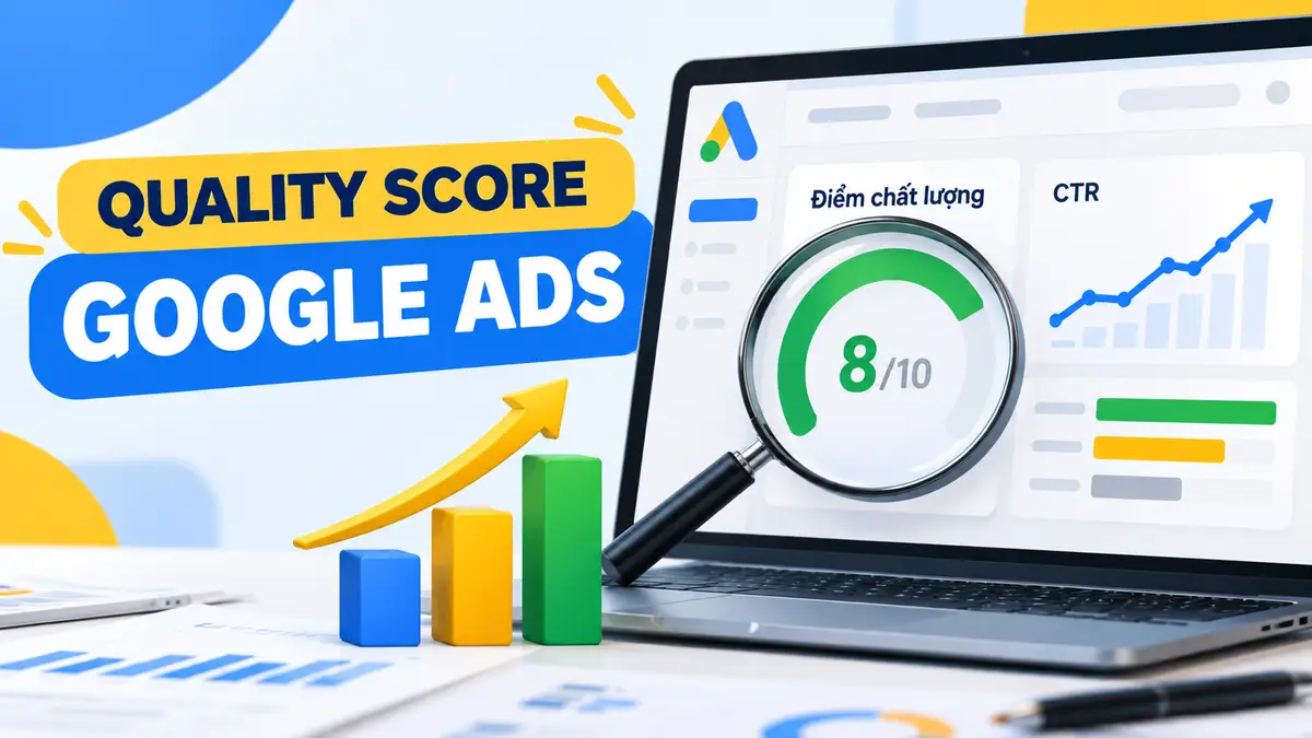 Quality Score Google Ads và điểm chất lượng quảng cáo